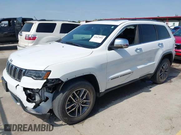 2022 Jeep Grand Cherokee Limited z VIN 1C4RJEBG3NC154302, wystawiony jako IAAI lot #42027851 z przebiegiem 35 536 mil mil oraz . Historia ofert i sprzedaży dostępna na DreamBid. Obrazek 17.