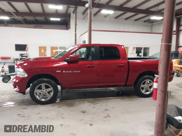 2012 Ram 1500 Sport with VIN 1C6RD7MT5CS130137, listed as a IAAI auction lot 42076238 with 269,336 mi miles. Bid and sale history available at carsss.com. Image 14.