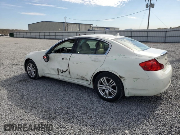 2008 Infiniti G35 Sedan x with VIN JNKBV61F68M272765, listed as a Copart auction lot 50389715 with 103,305 mi miles and Salvage Title. Bid and sale history available at carsss.com. Image 2.