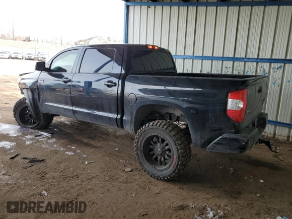 2017 Toyota Tundra Platinum z VIN 5TFAY5F10HX613975, wystawiony jako Copart lot #49817215 z przebiegiem 129 735 mil mil oraz Szkoda całkowita • Salvage title. Historia ofert i sprzedaży dostępna na DreamBid. Obrazek 2.