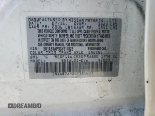 2016 Nissan Sentra SV with VIN 3N1AB7AP3GY311623, listed as a Copart auction lot 54971715 with 133,111 mi miles and Clean Title. Bid and sale history available at DreamBid. Image 12.