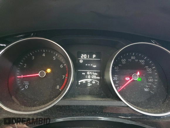 2015 Volkswagen Jetta SE with VIN 3VWD17AJ3FM224154, listed as a Copart auction lot 62846585 with 118,128 mi miles and Salvage title. Bid and sale history available at DreamBid. Image 9.