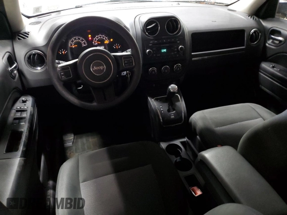 2016 Jeep Patriot Sport with VIN 1C4NJPBBXGD507162, listed as a Copart auction lot 54662175 with 36,539 mi miles and Salvage Title. Bid and sale history available at carsss.com. Image 8.