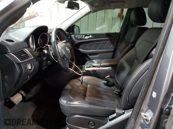 2015 Mercedes-Benz GL-Class GL 450 with VIN 4JGDF6EE0FA554130, listed as a Copart auction lot 77783203 with 179,537 mi miles. Bid and sale history available at carsss.com. Image 7.
