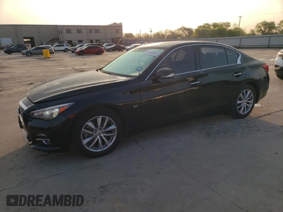 2015 Infiniti Q50 Premium with VIN JN1BV7APXFM341439, listed as a Copart auction lot 51389755 with 112,343 mi miles and Clean title. Bid and sale history available at DreamBid. Image 1.