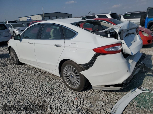 2016 Ford Fusion Titanium with VIN 3FA6P0K98GR124700, listed as a Copart auction lot 48786205 with 125,676 mi miles and Salvage Title. Bid and sale history available at carsss.com. Image 2.