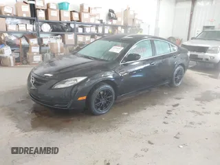 2013 Mazda 6 i Sport with VIN 1YVHZ8BH4D5M16470, listed as a IAAI auction lot 41594785 with 184,977 mi miles. Bid and sale history available at carsss.com. Image 2.