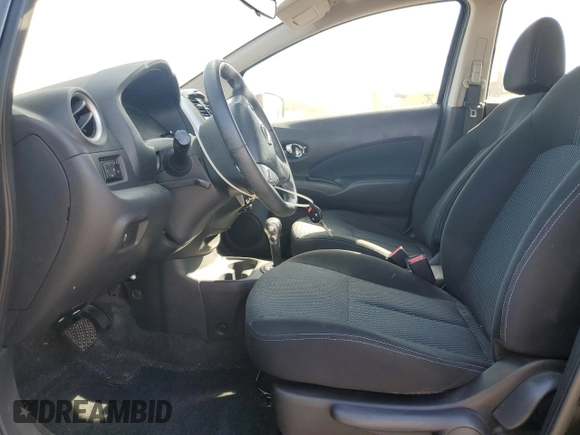 2015 Nissan Note SV with VIN 3N1CE2CP8FL393134, listed as a Copart auction lot 45042285 with 55,976 mi miles and Salvage Title. Bid and sale history available at DreamBid. Image 7.