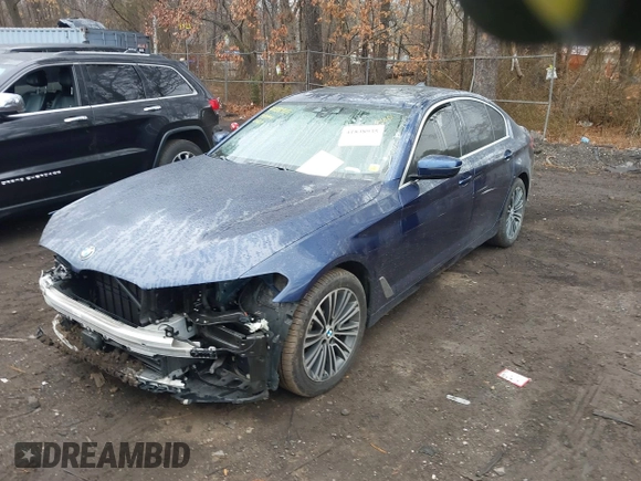 2019 BMW 5 Series 540i xDrive with VIN WBAJE7C51KWW10587, listed as a IAAI auction lot 41838935 with 85,655 mi miles and . Bid and sale history available at carsss.com. Image 18.