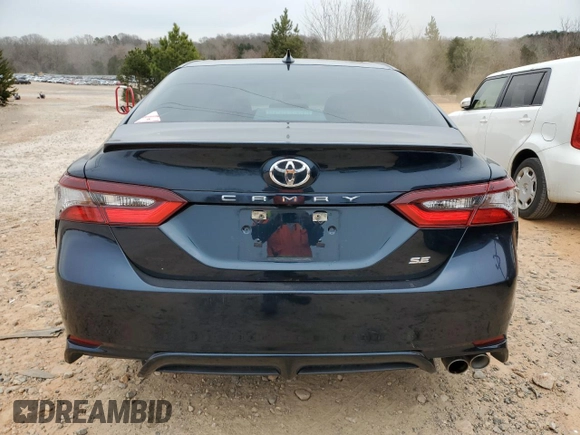 2021 Toyota Camry SE Nightshade with VIN 4T1G11AKXMU614761, listed as a Copart auction lot 48400705 with 115,395 mi miles and Salvage Title. Bid and sale history available at carsss.com. Image 6.