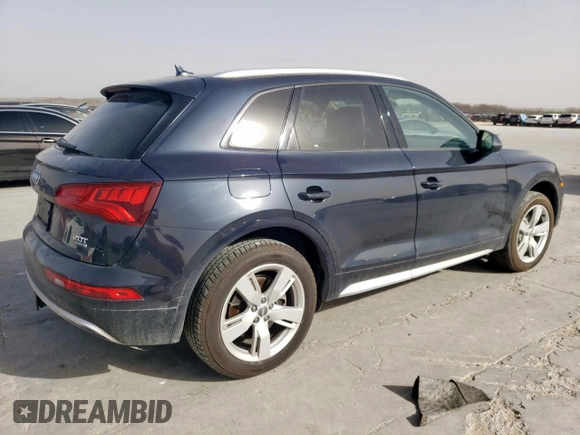 2018 Audi Q5 Premium with VIN WA1ANAFYXJ2078763, listed as a Copart auction lot 49162375 with 115,243 mi miles and Salvage Title. Bid and sale history available at DreamBid. Image 3.