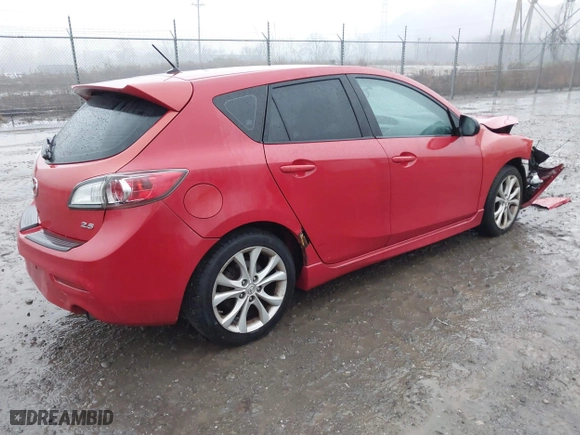 2010 Mazda Mazda3 s Sport with VIN JM1BL1H65A1145092, listed as a IAAI auction lot 41027222 with 115,793 mi miles. Bid and sale history available at carsss.com. Image 4.
