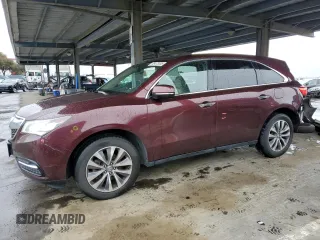 2014 Acura MDX Technology z VIN 5FRYD4H40EB016308, wystawiony jako Copart lot #48473065 z przebiegiem 104 395 mil mil oraz Szkoda całkowita • Salvage title. Historia ofert i sprzedaży dostępna na DreamBid. Obrazek 1.