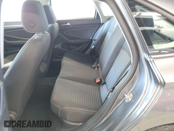 2024 Volkswagen Jetta S with VIN 3VW5M7BU5RM079143, listed as a IAAI auction lot 42851039 with 22,619 mi miles and . Bid and sale history available at DreamBid. Image 10.