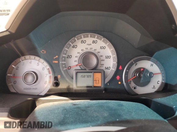 2012 Honda Pilot LX with VIN 5FNYF4H26CB065892, listed as a Copart auction lot 61004225 with 158,789 mi miles and Salvage title. Bid and sale history available at DreamBid. Image 9.