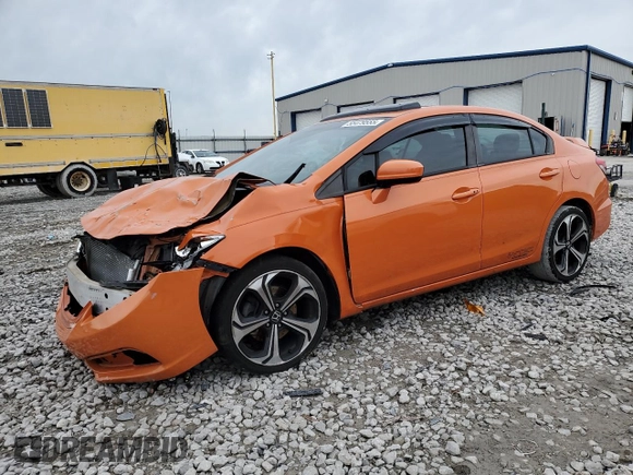 2015 Honda Civic Si z VIN 2HGFB6E51FH701373, wystawiony jako Copart lot #55479555 z przebiegiem Nie podano mil oraz Szkoda całkowita • Salvage title. Historia ofert i sprzedaży dostępna na DreamBid. Obrazek 1.
