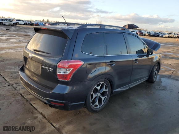 2014 Subaru Forester 2.0XT Premium with VIN JF2SJGDC8EH525949, listed as a Copart auction lot 86016364 with 157,869 mi miles and Salvage Title. Bid and sale history available at carsss.com. Image 3.