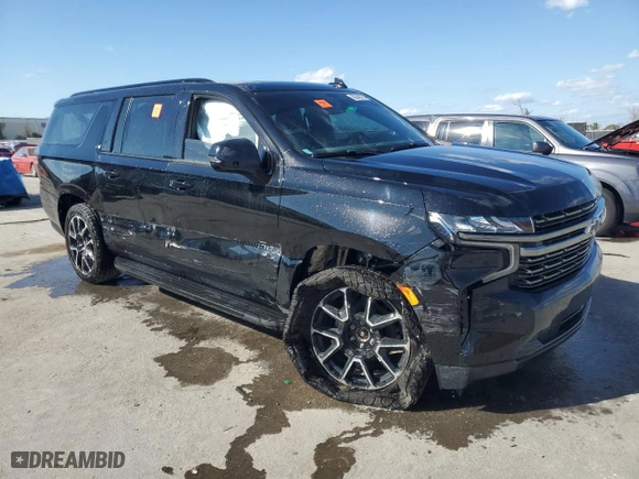 2022 Chevrolet Suburban RST with VIN 1GNSKEKD8NR197350, listed as a Copart auction lot 88249775 with 58,380 mi miles and Salvage Title. Bid and sale history available at carsss.com. Image 4.