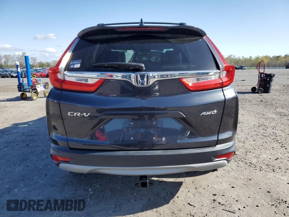 2018 Honda CR-V EX-L with VIN 2HKRW2H88JH642496, listed as a Copart auction lot 52373145 with 92,631 mi miles and Salvage Title. Bid and sale history available at carsss.com. Image 6.