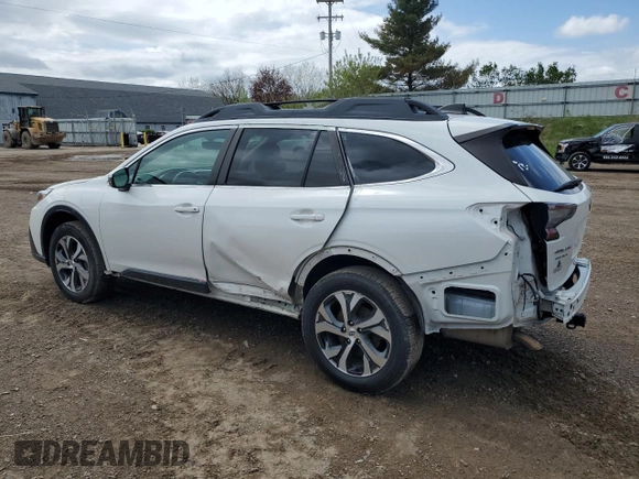 2021 Subaru Outback Limited with VIN 4S4BTANC5M3110728, listed as a Copart auction lot 55239795 with 36,277 mi miles and Salvage title. Bid and sale history available at DreamBid. Image 2.
