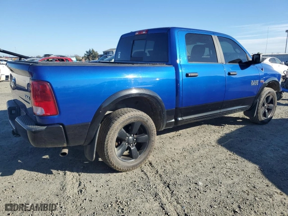 2017 Ram 1500 Big Horn with VIN 1C6RR7LT9HS579895, listed as a Copart auction lot 47292965 with 139,487 mi miles and Salvage Title. Bid and sale history available at carsss.com. Image 3.