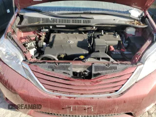 2016 Toyota Sienna LE with VIN 5TDJK3DC4GS138362, listed as a Copart auction lot 74980834 with 0 mi miles and Non Repairable. Bid and sale history available at carsss.com. Image 12.
