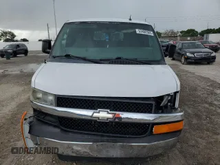 2014 Chevrolet Express Passenger LT z VIN 1GAZG1FG2E1154233, wystawiony jako Copart lot #63480385 z przebiegiem Nie podano mil oraz Nie do naprawy • Non repairable. Historia ofert i sprzedaży dostępna na DreamBid. Obrazek 5.