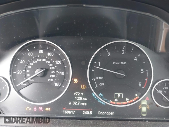 2014 BMW 3 Series 328d xDrive with VIN WBA3D5C50EKX97932, listed as a IAAI auction lot 42255047 with 169,617 mi miles and . Bid and sale history available at DreamBid. Image 7.