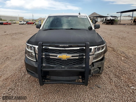 2017 Chevrolet Tahoe Commercial with VIN 1GNLCDEC4HR219881, listed as a Copart auction lot 50574145 with 115,700 mi miles and Salvage Title. Bid and sale history available at carsss.com. Image 5.