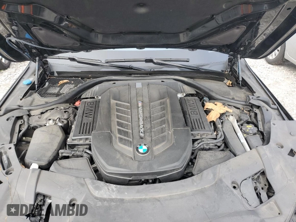 2022 BMW 7 Series with VIN WBA7U6C06NCK59421, listed as a Copart auction lot 80159874 with 24,033 mi miles and Salvage title. Bid and sale history available at DreamBid. Image 11.