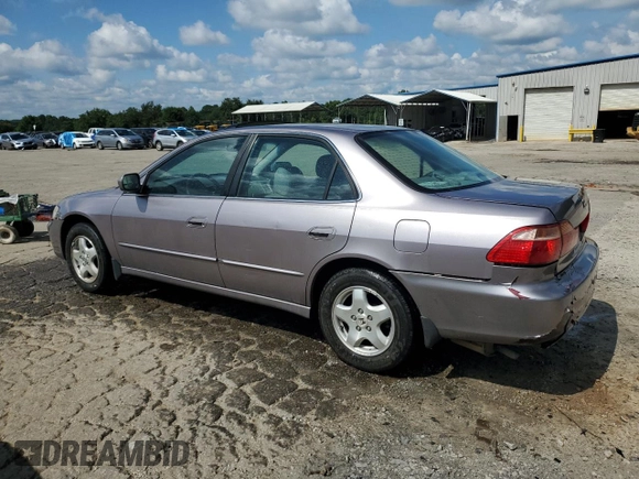 2000 Honda Accord EX with VIN 1HGCG1656YA002859, listed as a Copart auction lot 59872265 with 83,855 mi miles and Salvage title. Bid and sale history available at DreamBid. Image 2.
