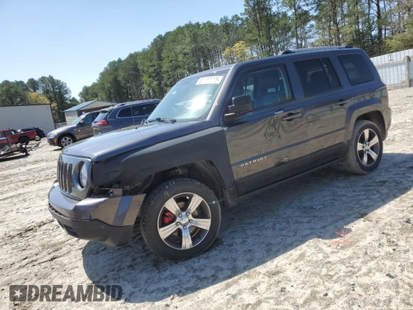 2016 Jeep Patriot High Altitude with VIN 1C4NJPFA7GD582791, listed as a Copart auction lot 52099685 with 83,595 mi miles and Salvage Title. Bid and sale history available at DreamBid. Image 1.