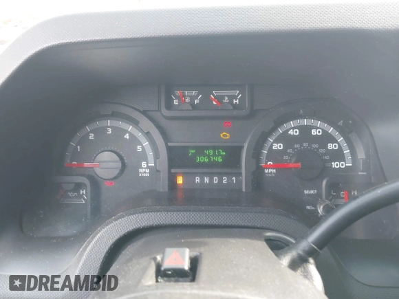 2010 Ford Econoline Cargo Commercial with VIN 1FTNE1EW1ADA91736, listed as a IAAI auction lot 42005782 with 306,746 mi miles and . Bid and sale history available at carsss.com. Image 7.