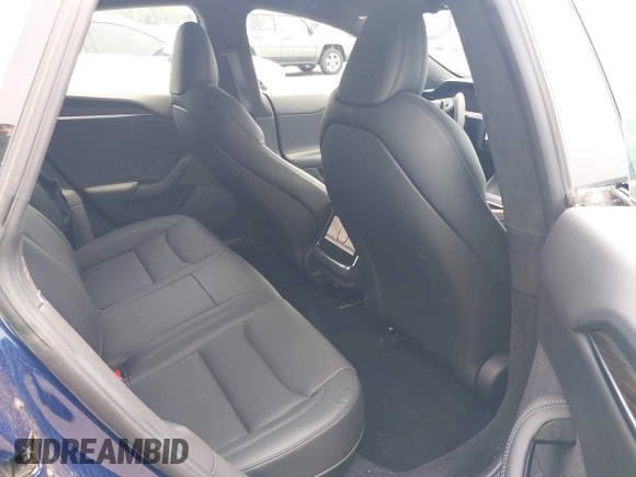 2022 Tesla Model S z VIN 5YJSA1E55NF493604, wystawiony jako IAAI lot #42503731 z przebiegiem 37 961 mil mil oraz . Historia ofert i sprzedaży dostępna na DreamBid. Obrazek 8.