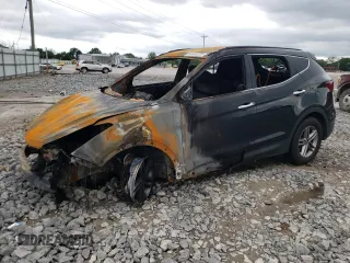 2017 Hyundai Santa Fe 2.4L with VIN 5NMZU3LB1HH029044, listed as a Copart auction lot 61649275 with Not provided miles and Non repairable. Bid and sale history available at DreamBid. Image 1.