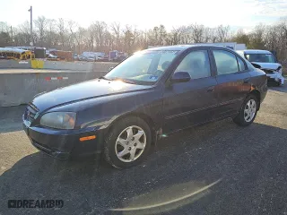 2006 Hyundai Elantra GLS with VIN KMHDN46D86U322600, listed as a Copart auction lot 50186535 with 262,328 mi miles and Clean Title. Bid and sale history available at carsss.com. Image 1.