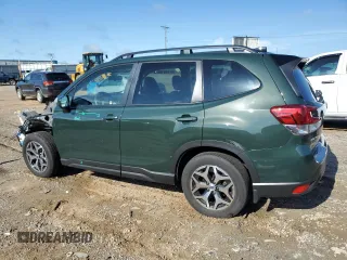 2024 Subaru Forester Premium with VIN JF2SKADC6RH414798, listed as a Copart auction lot 57289545 with 12,386 mi miles and Salvage title. Bid and sale history available at DreamBid. Image 2.