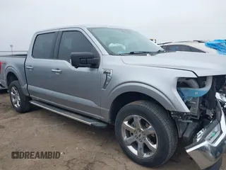 2022 Ford F-150 XL with VIN 1FTFW1E53NKD55940, listed as a IAAI auction lot 41589677 with 22,878 mi miles. Bid and sale history available at carsss.com. Image 14.