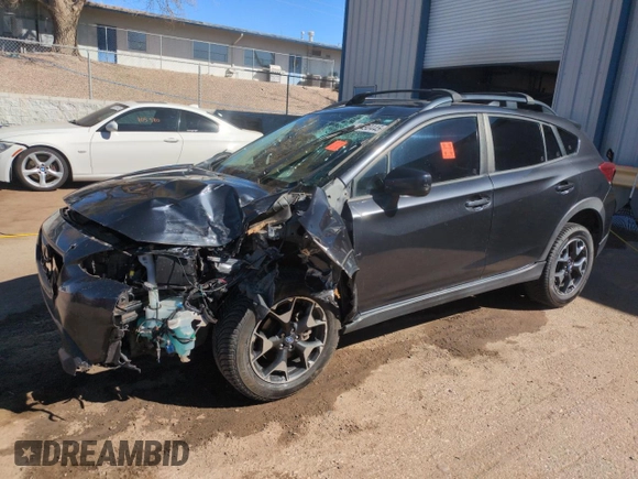 2019 Subaru Crosstrek Premium z VIN JF2GTAEC0KH317121, wystawiony jako Copart lot #49490445 z przebiegiem 102 792 mil mil oraz Szkoda całkowita • Salvage title. Historia ofert i sprzedaży dostępna na DreamBid. Obrazek 1.