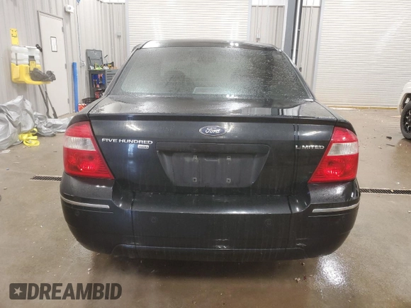 2005 Ford Five Hundred Limited with VIN 1FAHP28145G190610, listed as a Copart auction lot 78909614 with 0 mi miles and Clean Title. Bid and sale history available at carsss.com. Image 6.