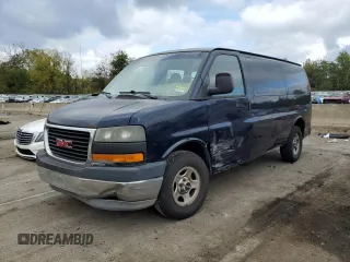 2006 GMC Savana z VIN 1GTFG15T161127230, wystawiony jako Copart lot #74296494 z przebiegiem 283 253 mil mil oraz Czysty tytuł • Clean title. Historia ofert i sprzedaży dostępna na DreamBid. Obrazek 1.