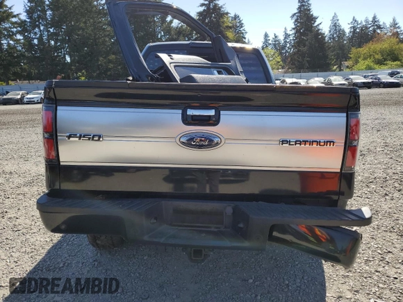 2012 Ford F-150 XL with VIN 1FTFW1ET1CFC10092, listed as a Copart auction lot 55639105 with Not provided miles and Salvage title. Bid and sale history available at DreamBid. Image 6.