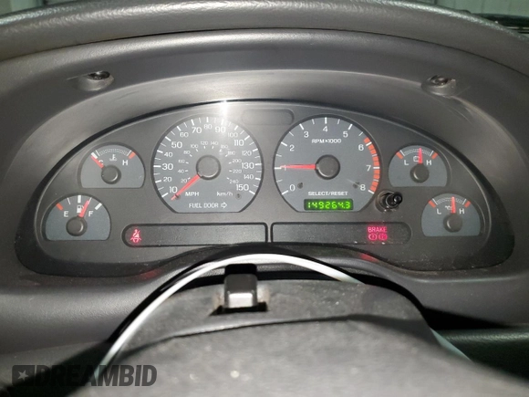 2004 Ford Mustang GT Deluxe with VIN 1FAFP42XX4F223372, listed as a Copart auction lot 60025525 with 149,264 mi miles and Non repairable. Bid and sale history available at DreamBid. Image 9.