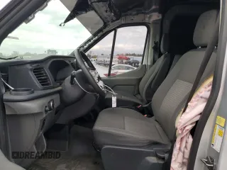 2023 Ford Transit Cargo with VIN 1FTBW9C89PKA44249, listed as a Copart auction lot 75167994 with 21,652 mi miles and Salvage Title. Bid and sale history available at DreamBid. Image 7.