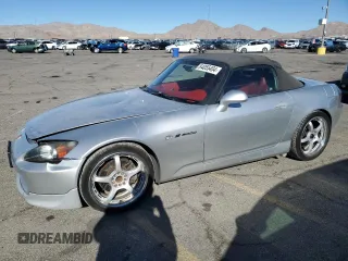 2002 Honda S2000 with VIN JHMAP11462T006442, listed as a Copart auction lot 84055404 with 99,114 mi miles and Salvage Title. Bid and sale history available at DreamBid. Image 1.