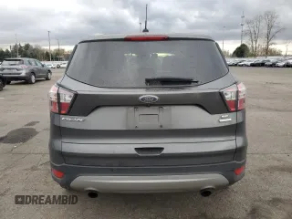 2017 Ford Escape SE with VIN 1FMCU0GD3HUA25128, listed as a Copart auction lot 47667645 with 0 mi miles and Clean Title. Bid and sale history available at carsss.com. Image 6.