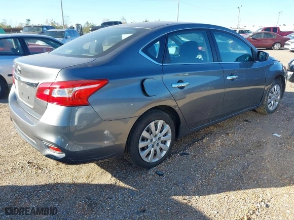 2016 Nissan Sentra S with VIN 3N1AB7APXGY240436, listed as a IAAI auction lot 40878611 with 1 mi miles. Bid and sale history available at carsss.com. Image 4.