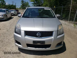 2012 Nissan Sentra SR with VIN 3N1AB6AP2CL607721, listed as a Copart auction lot 62948695 with 57,549 mi miles and Salvage title. Bid and sale history available at DreamBid. Image 5.