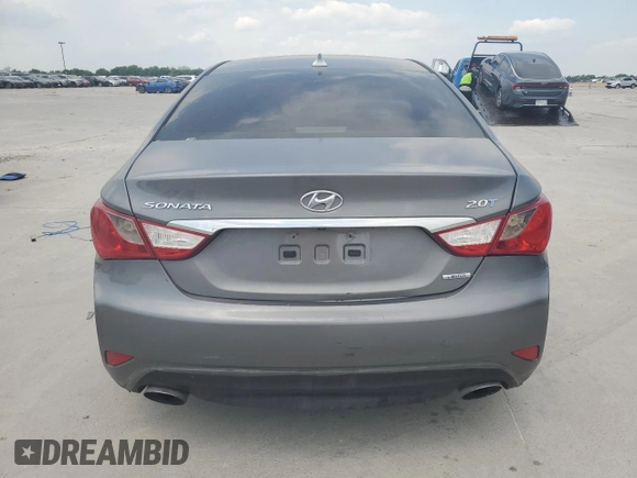 2014 Hyundai Sonata Limited with VIN 5NPEC4AB7EH846186, listed as a Copart auction lot 53352775 with 148,165 mi miles and Clean Title. Bid and sale history available at DreamBid. Image 6.