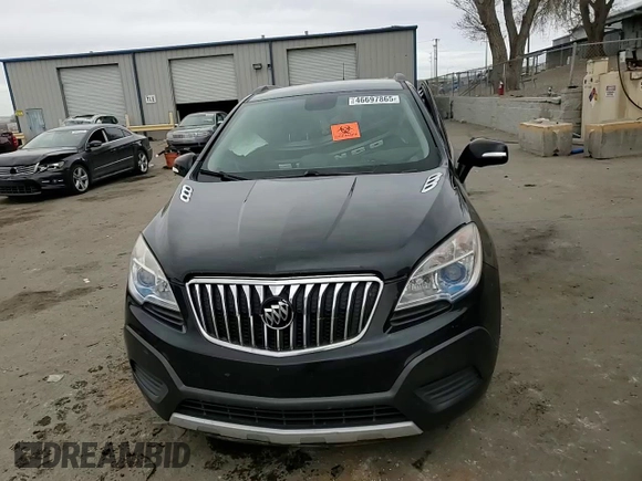 2016 Buick Encore with VIN KL4CJESB4GB637701, listed as a Copart auction lot 46697865 with 138,848 mi miles and Salvage Title. Bid and sale history available at DreamBid. Image 12.
